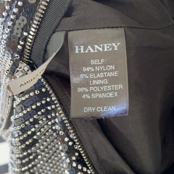 Haney Carlotta V-Neck Sequin Mini Dress - Picture 9 of 13